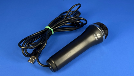 Микрофон Проводной Logitech Xbox 360 E-UR20 PlayStation 3 2 Wii PC USB Rock Band Guitar Hero Black 3m Б/У - Retromagaz, image 3