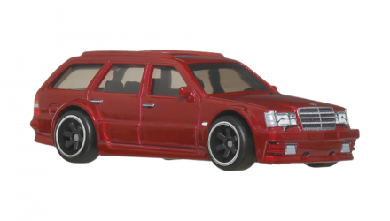 Машинка Premium Hot Wheels Mercedes-Benz AMG E 36 AMG Fast Wagons 1:64 JKB69 Red - Retromagaz, image 3