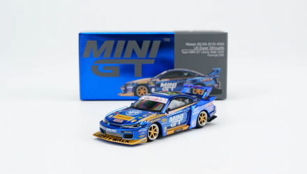Машинка Premium MINI GT Nissan LB-Super Silhouette S15 SILVIA 1:64 MGT01157 CH Purple - Retromagaz, image 4