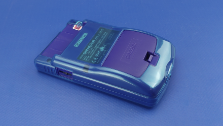 Чехол Силиконовый RMC Game Boy Color Trans-Blue Новый - Retromagaz, image 1