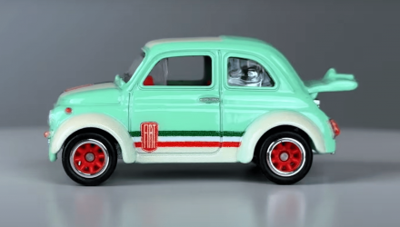 Машинка Premium Hot Wheels '60s Fiat 500 D Modificado Boulevard 1:64 HRT65 Green - Retromagaz, image 3