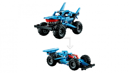 Конструктор Lego Monster Jam Megalodon Technic 42134 Новий - Retromagaz, image 5