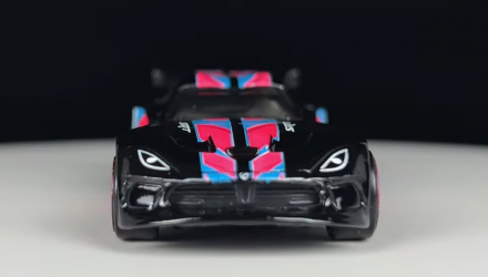 Тематична Машинка Hot Wheels SRT Viper GTS-R Neon Speeders 1:64 HLH72/HLH78 Black - Retromagaz, image 5