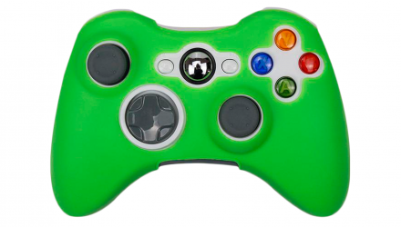 Чехол Силиконовый RMC Xbox 360 Green Новый - Retromagaz, image 1