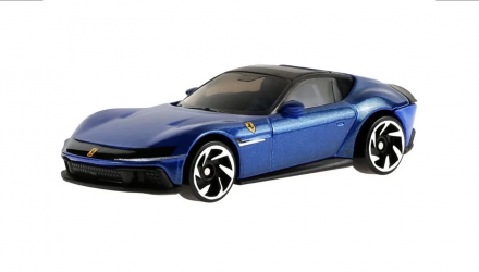 Машинка Базовая Hot Wheels Ferrari 12Cilindri Ferrari 1:64 JJL37 Blue - Retromagaz, image 1