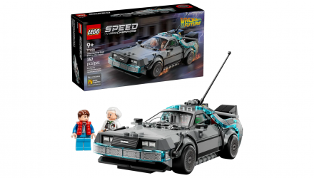 Конструктор Lego Часоворот із Фільму «Назад у Майбутнє» Speed Champions 77256 Новий - Retromagaz, image 1