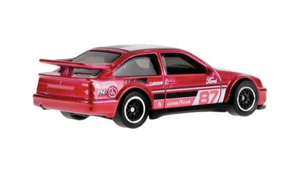 Машинка Базова Hot Wheels '87 Ford Sierra Cosworth Super Treasure Hunt STH HW Euro 1:64 JJM19 Pink - Retromagaz, image 2