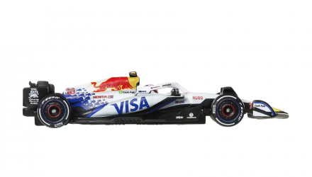 Машинка Premium Hot Wheels Visa Cash App Racing Bulls Formula One Team (#30 Liam Lawson) 1:64 JKD79 Blue - Retromagaz, image 3