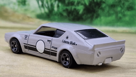 Машинка Базова Hot Wheels Nissan Skyline 2000GT-R LBWK Liberty Walk Then and Now 1:64 HTC65 Grey - Retromagaz, image 2