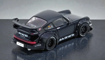 Машинка Premium INNO64 Porsche RWB 964 1:64 IN64-RWB964-BM Black - Retromagaz, image 2