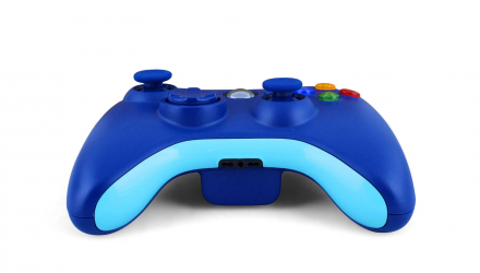Геймпад Бездротовий Microsoft Xbox 360 Walmart Limited Edition Blue White Б/У - Retromagaz, image 3