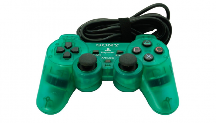 Геймпад Проводной Sony PlayStation 2 SCPH-10010 DualShock 2 Emerald Crystal Green Б/У - Retromagaz, image 3