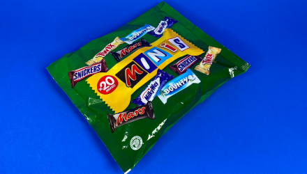 Набор Ассорти 3шт Mars Mini Snickers Twix Bounty Milky Way 20 Батончиков 400g - Retromagaz, image 1
