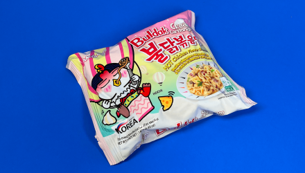 Набір Локшина 2шт Samyang Buldak Cream Carbonara (Карбонара з Кремом) Гостра 130g - Retromagaz, image 1
