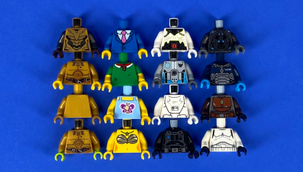 Туловище Lego Разные Серии в Ассортименте 973pbxxxxcxx Б/У - Retromagaz, image 3