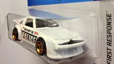 Машинка Базовая Hot Wheels Mazda RX-7 Police First Response 1:64 HTB62 White - Retromagaz, image 3