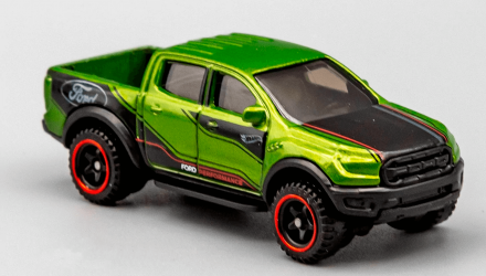 Машинка Базовая Hot Wheels '19 Ford Ranger Raptor Hot Trucks 1:64 GRY96 Green - Retromagaz, image 2