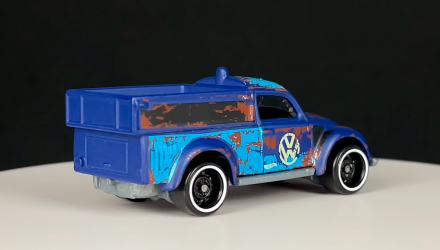 Тематическая Машинка Hot Wheels '49 Volkswagen Beetle Pickup Volkswagen 1:64 HDH46 Blue - Retromagaz, image 3