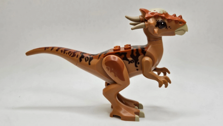 Фигурка Lego Динозавр Stygimoloch with Dark Orange Back and Dark Brown Stripes Animals styg01 75927 Medium Nougat Б/У - Retromagaz, image 1