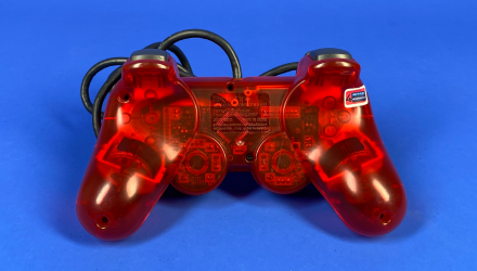 Геймпад Дротовий Sony PlayStation 2 SCPH-10010 DualShock 2 Clear Crimson Red Б/У - Retromagaz, image 3