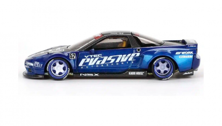 Машинка Premium Kaido House x MiNI GT Honda NSX Evasive V2 1:64 KHMG137 Blue - Retromagaz, image 3