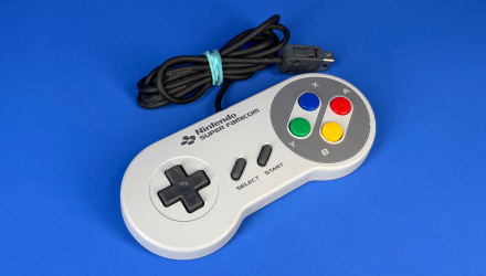 Набір Консоль Nintendo SNES Classic Mini CLV-301 Super Famicom Japan Light Grey + 21 Вбудована Гра Б/У  + Геймпад Дротовий - Retromagaz, image 4