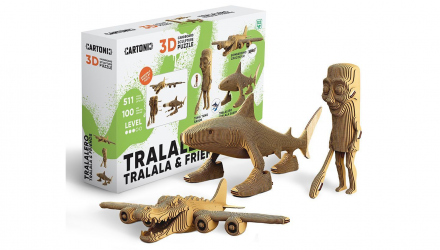 Пазлы Картонний конструктор Cartonic 3D Puzzle TRALALERO TRALALA & FRIENDS - Retromagaz, image 4