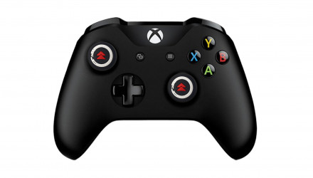 Накладки на Стики 2шт RMC Ghost of Tsushima PlayStation 5 4 3 2 1 Xbox Series One 360 Switch 2 Black - Retromagaz, image 4