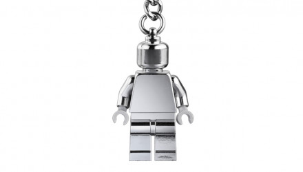 Брелок Lego Chrome Silver Minifigure 854305 Новый - Retromagaz, image 2
