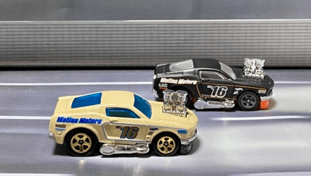 Машинка Базова Hot Wheels '68 Mustang Tooned 1:64 GTC21 Tan 1шт Новий - Retromagaz, image 6