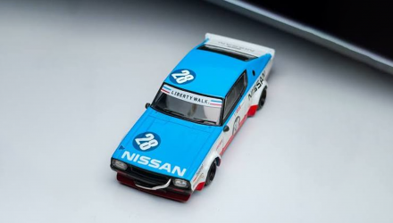 Машинка Premium MINI GT Nissan Skyline Kenmeri Liberty Walk 1:64 MGT01212 Blue - Retromagaz, image 4