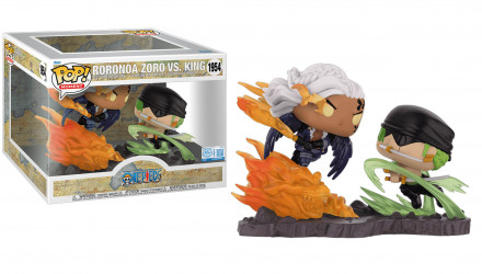 Фигурка FUNKO POP! MomentВан Пис Зоро Против Короля One Piece One Piece Roronoa Zoro vs. King 147mm 1954 84487 - Retromagaz, image 3