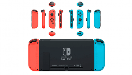 Набор Коробка Nintendo Switch Blue Red Б/У Хороший + Консоль Гибридная V2 - Retromagaz, image 6