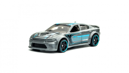Машинка Базовая Hot Wheels '20 Dodge Charger Hellcat Nightspeed 1:64 JJJ87 Grey - Retromagaz, image 1