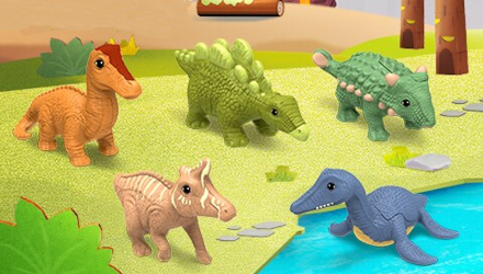 Набір Шоколадне Яйце 36шт Kinder Surprise Динозаври Natoons Dinosaurs 20g image_4 Набір Шоколадне Яйце 36шт Kinder Surprise Динозаври Natoons Dinosaurs 20g - Retromagaz, image 4