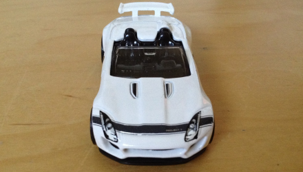 Машинка Базова Hot Wheels '15 Jaguar F-Type Kmart Exclusive Showroom 1:64 FBJ21 White - Retromagaz, image 5