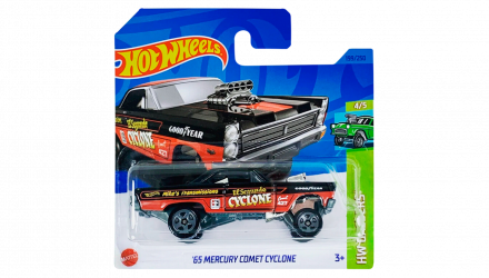 Машинка Базовая Hot Wheels '65 Mercury Comet Cyclone Gassers 1:64 HKH62 Black - Retromagaz, image 1