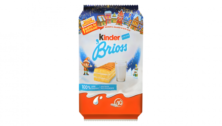 Бисквит Kinder Brioss Latte (10 Бисквитов) 280g - Retromagaz, image 1