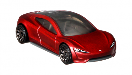 Тематична Машинка Matchbox Tesla Roadster France 1:64 HBL02/HFH68 Red - Retromagaz, image 3