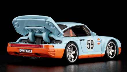 Машинка Premium Hot Wheels Porsche 959 Red Line Club RLC 1:64 JCP15 Blue - Retromagaz, image 2