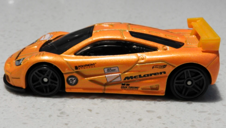 Тематическая Машинка Hot Wheels McLaren F1 GTR Gran Turismo 1:64 FKF34 Orange - Retromagaz, image 4