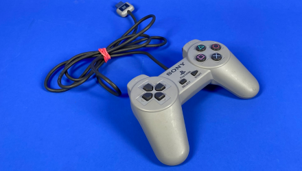Геймпад Проводной Sony PlayStation 1 Classic Mini SCPH-1000R DualShock Grey 1.5m Б/У image_2 Геймпад Проводной Sony PlayStation 1 Classic Mini SCPH-1000R DualShock Grey 1.5m Б/У - Retromagaz, image 2
