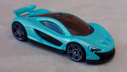 Машинка Базовая Hot Wheels McLaren P1 Exotics 1:64 GHC36 Turquoise - Retromagaz, image 2