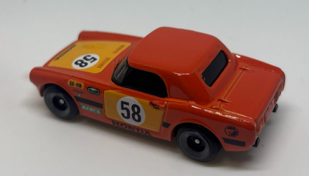 Машинка Базовая Hot Wheels Honda S800 Racing Treasure Hunts Compact Kings 1:64 JBC30 Orange - Retromagaz, image 4