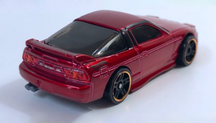 Машинка Базова Hot Wheels '96 Nissan 180SX Type X Workshop 1:64 CFH13 Dark Red - Retromagaz, image 3