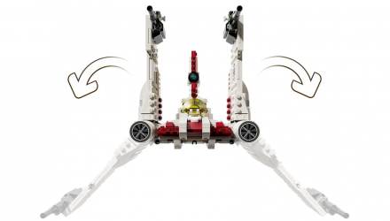 Конструктор Lego Зоряний Винищувач V-19 Потік Star Wars 75432 Без Фігурок Новий - Retromagaz, image 3