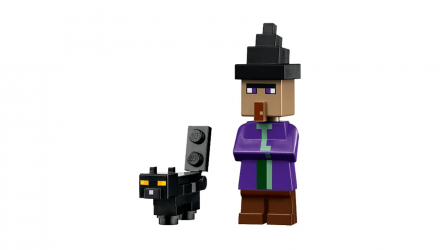 Конструктор Lego Фігурка Witch With Black Cat Paper Bag Minecraft 662408 min150 Новый - Retromagaz, image 2