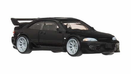 Машинка Premium Hot Wheels 1993 Honda Civic Coupe EX EJ1 Fast & Furious 1:64 JBL90 Black - Retromagaz, image 2