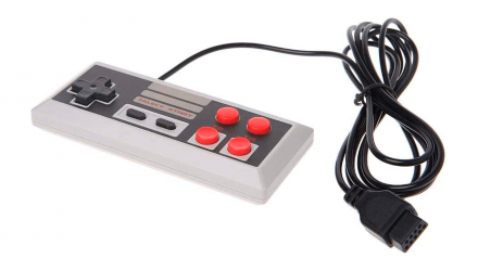 Геймпад Проводной RMC Famicom Dendy NES Style 9pin Grey 1.5m Новый - Retromagaz, image 1