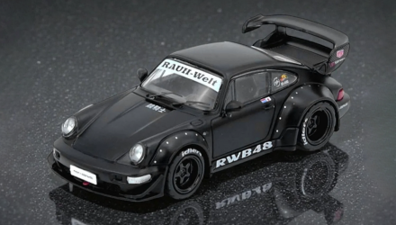 Машинка Premium INNO64 Porsche RWB 964 1:64 IN64-RWB964-BM Black - Retromagaz, image 1